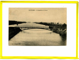 Gravelines La Passerelle Et Le Chenal .  Cachet Postes Militaires Belgique.  1915  - Gravelines