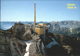 11856303 Saentis AR Mehrzweckbau Und Bergstation Fliegeraufnahme Saentis AR - Sonstige & Ohne Zuordnung