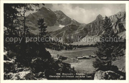 11758823 Braunwald GL Braechalp Oberstaffel Mit Ortstock Hoher Turm Braunwald - Altri & Non Classificati