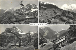 11758733 Braunwald GL Sessellift Bergbahn  Braunwald - Altri & Non Classificati