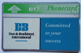 BT 10 Units Landis And Gyr - DB Dun & Bradstreet International - BT Werbezwecke