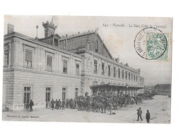 MARSEILLE - 13 -  La Gare Coté De L'Arrivée - GEO 7 - - Stazione, Belle De Mai, Plombières