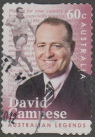 AUSTRALIA - DIE-CUT-USED 2012 60c Legends Of Football - David Campese - Used Stamps