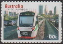 AUSTRALIA - DIE-CUT-USED 2012 60c Inner City Transport - Perth, Western Australia - Train - Used Stamps