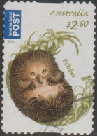 AUSTRALIA - DIE-CUT-USED 2013 $2.60 Bush Babies, International - Echidna - Used Stamps