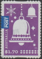 AUSTRALIA - DIE-CUT-USED 2014 $1.70 Christmas, International - Bells - Used Stamps