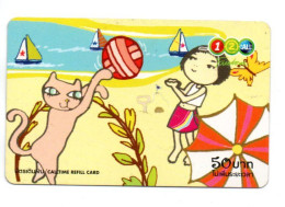 Chat Cat Carte Prépayée Thaïlande  Card  (R 773) - Thaïland