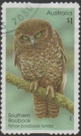 AUSTRALIA - DIE-CUT-USED 2016 $1.00 Owls Guardians Of The Night - Southern Boobook Owl - Gebraucht
