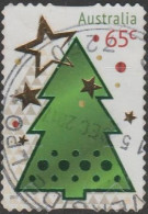 AUSTRALIA - DIE-CUT-USED 2017 65c Christmas - Tree - Embellished - Used Stamps