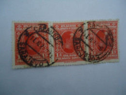 SLOVENIA  SE TENANT  STAMPS KINGS    WITH POSTMARK SARAGEVO 1921 - Slowenien