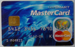 Chip & Magnetic - One Smart - MasterCard - 12/08 - Used - Rare - Geldkarten (Ablauf Min. 10 Jahre)