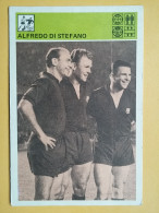 Kov 17-37 - Famous People, Des Personnes Célèbres, ALFREDO DI STEFANO CARD, FOOTBALL - Personalità Sportive