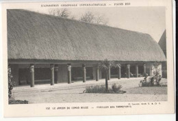 Carte  - Le Jardin Du Congo Belge - Pavillondes Transports à  L'Exposition Internationale De Paris 1931  - Prix Fixe - Congo Belge