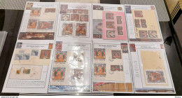BHUTAN 1969 RELIGIOUS THANKA PAINTINGS BUDHA-SILK CLOTH Unique Stamp 5v SET + 8 FDC's + 1969 REG CVR To UK + BOOKLET + - Bhoutan