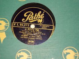 DISQUE 78 TOURS VALSE MARSEILLESE DE  ALIBERT ET JENNY HELIA ET GILLES ET GORLETT 1932 - 78 Rpm - Schellackplatten