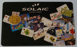 FRANCE - Oval Chip - Smart Card Demo - Solaic - Collage Of Cards - Used - 1993