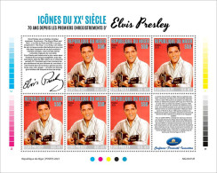 2023-11 - NIGER- ELVIS PRESLEY        6V  MNH** - Cantantes