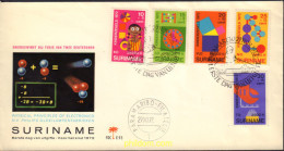 571558 MNH SURINAM 1972 FISICA - Suriname ... - 1975