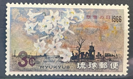 RYUKYU ISLANDS  - MNH** - 1966 - # 144 - Ryukyu Islands