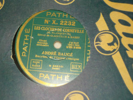 DISQUE 78 TOURS BARYTON  ANDRE BAUGE 1935 - 78 G - Dischi Per Fonografi