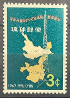 RYUKYU ISLANDS  - MNH** - 1967 - # 166 - Ryukyu Islands