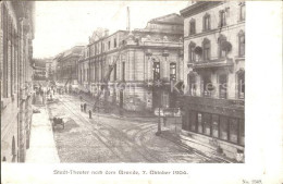 11735703 Basel BS Stadttheater Nach Dem Brand Oktober 1904 Basel BS - Sonstige & Ohne Zuordnung