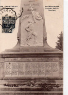 Montbard Monument Aux Morts De La Grande Guerre Militaria Patriotique Propagande Honneur à Nos Soldats Conflit - Monuments Aux Morts