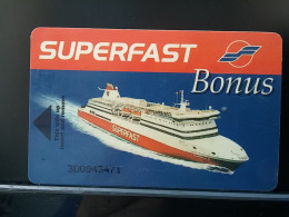 T-250 - SUPERFAST, TELECARD, PHONECARD, SHIP, NAVIRE - Otros – Europa