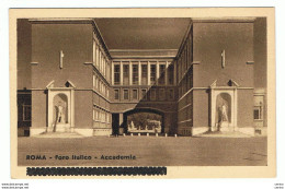 ROMA:   FORO  ITALICO  -  ACCADEMIA  -  FP - Stadien & Sportanlagen