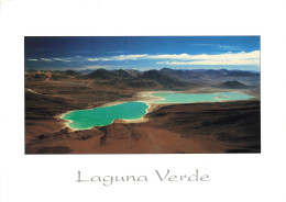 CPM Format Spéciale-Laguna Verde-Chile-RARE-Beau Timbre-Voir Description     L2488 - Chili