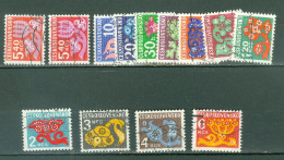 Tchécoslovaquie  Service  Yvert  102/113  Et 102a  Ob  TB    - Official Stamps