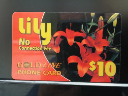 T-272 - CANADA, TELECARD, PHONECARD, FLOWER, FLEUR, LILY - Canada