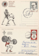 A 770) Polen 1983 GSK+SSt 60 Jahre Box-Verband; 1968 Gewichtheben Olympia Mexiko - Pugilato