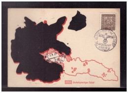 DT-Reich (023483) Propaganda Ak Befreiung Sudetenland M Befreiungsstempel Eger, Die Wahrheit Hat Gesiegt Postamt Eger 2 - Sudetenland