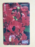 T-280 - MALAYSIA TELECARD, PHONECARD, FLOWER, FLEUR,  - Malaysia