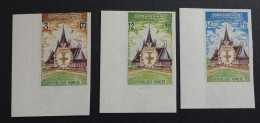 CAMBODGE / RÉPUBLIQUE KHMÈRE 1973   Mi 329 -31 Geschnitten  Neuf MNH **#6371 - Cambodge