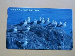 T-284 - KOREA, TELECARD, PHONECARD, BIRD, OISEAU,  - Korea (Süd)