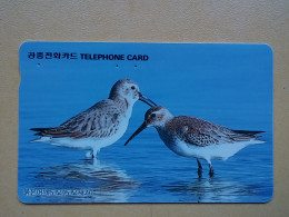 T-284 - KOREA, TELECARD, PHONECARD, BIRD, OISEAU,  - Corea Del Sur