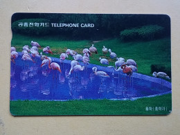 T-284 - KOREA, TELECARD, PHONECARD, BIRD, OISEAU,  - Korea (Süd)