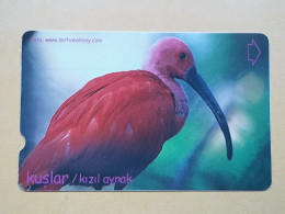 T-285 - TURKEY, TELECARD, PHONECARD, BIRD, OISEAU, - Turkey