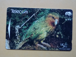 T-286 - NEW ZEALAND TELECARD, PHONECARD, BIRD, OISEAU,  - Nieuw-Zeeland