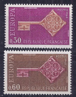 Francia 1968. Europa YT = 1556-57 (**) - 1968