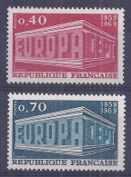 Francia 1969. Europa YT = 1598-99 (**) - 1969