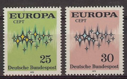 Germany 1972. Europa M=716-17 Y=567-68  (**) - 1972