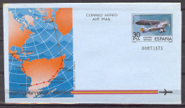 España - Aerograma N. 204 - 1982 - V. Jesus Del Gran Po - 1931-....