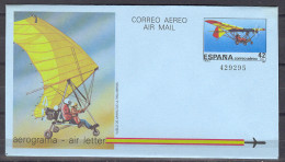 España - Aerograma N. 210 - 1985 - Tango - 1931-....