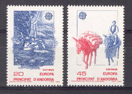 Andorra - 1988, Europa E=204-05 S=184-85 (**) - 1989