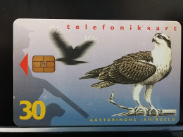 T-290 - ESTONIA TELECARD, PHONECARD, BIRD, OISEAU, HAWK - Estonie