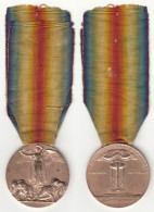 Médaille Interallièe Guerre De 1914 - 1918 - Italy