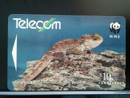 T-298 - NEW ZEALAND TELECARD, PHONECARD, CAMÉLÉON, CHAMELEON - Nueva Zelanda